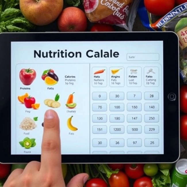 nutrition and calori calculator